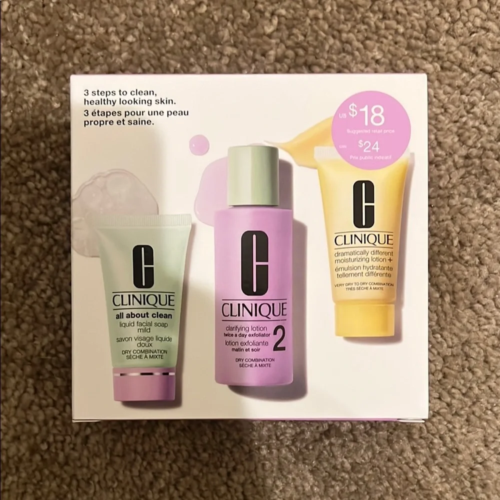 Clinique 3 Steps to Clean Travel Set - Picture 2 of 4